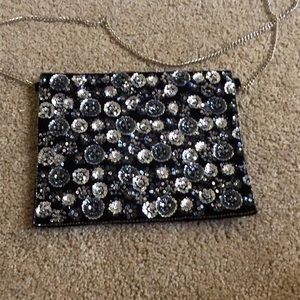 Sparkly clutch never used